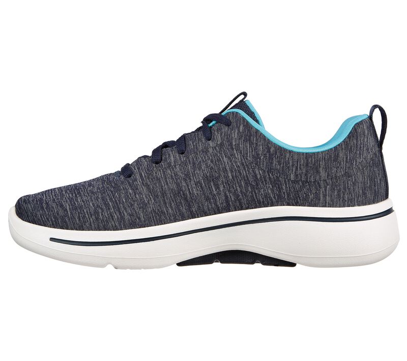 Dámské Sportovní Tenisky Skechers GO WALK Arch Fit - Moon Shadows Tmavě Blankyt | CZ.124485NVY