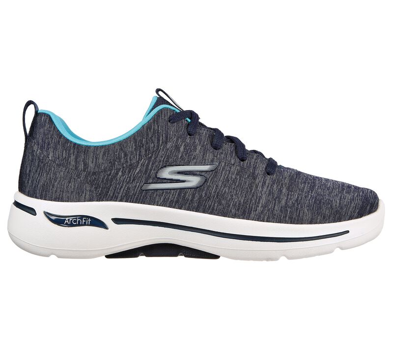 Dámské Sportovní Tenisky Skechers GO WALK Arch Fit - Moon Shadows Tmavě Blankyt | CZ.124485NVY