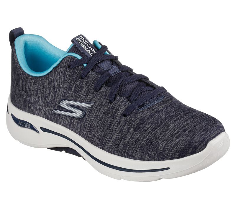 Dámské Sportovní Tenisky Skechers GO WALK Arch Fit - Moon Shadows Tmavě Blankyt | CZ.124485NVY