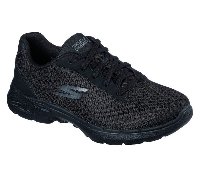 Dámské Sportovní Tenisky Skechers GO WALK 6 - Iconic Vision Černé | CZ.124514BBK