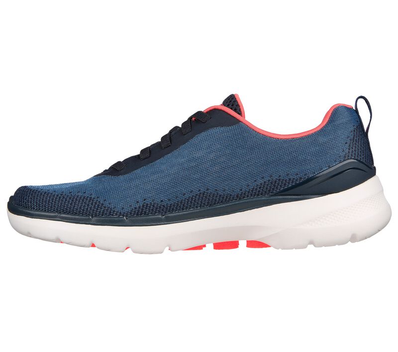 Dámské Sportovní Tenisky Skechers GO WALK 6 - Spring Horizon Tmavě Blankyt Koralove | CZ.124545NVCL