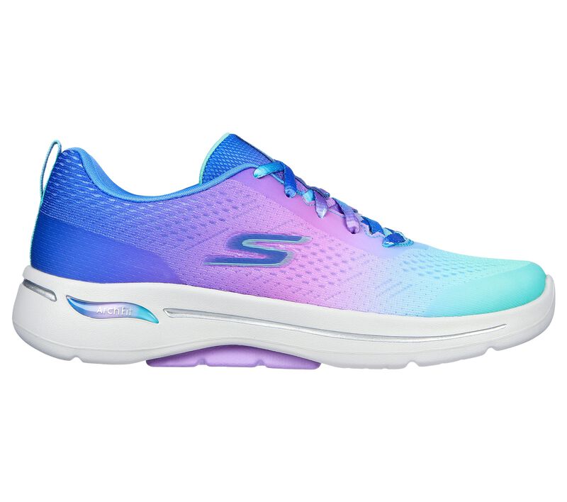 Dámské Sportovní Tenisky Skechers GO WALK Arch Fit - Dynamic Vibes Blankyt Viacfarebný | CZ.124878BLMT