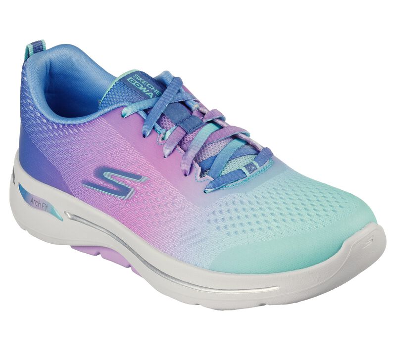 Dámské Sportovní Tenisky Skechers GO WALK Arch Fit - Dynamic Vibes Blankyt Viacfarebný | CZ.124878BLMT