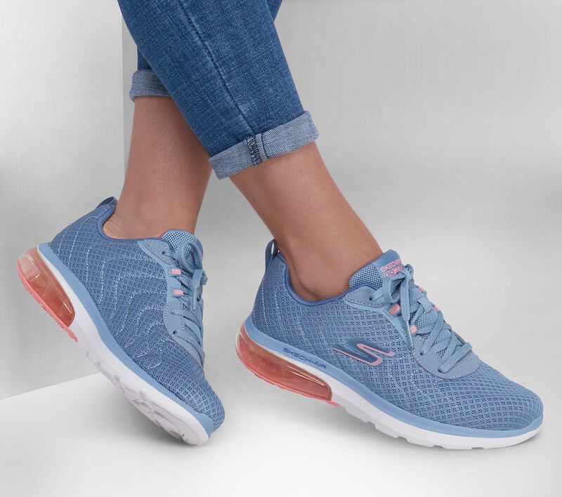 Dámské Sportovní Tenisky Skechers GOwalk Air 2.0 - Dynamic Virtue Fialové Růžové | CZ.124354PRPK