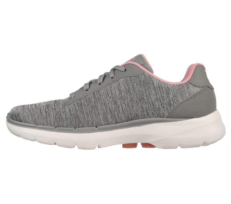 Dámské Sportovní Tenisky Skechers GOwalk 6 - Magic Melody Šedé Růžové | CZ.124506GYPK