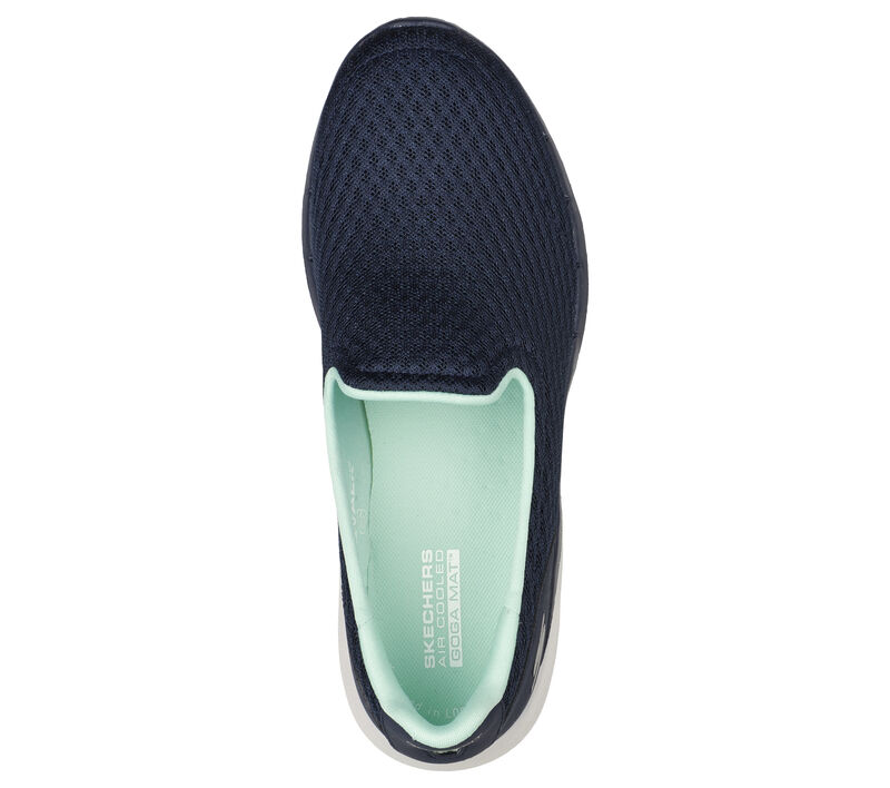 Dámské Sportovní Tenisky Skechers GOwalk 6 - Big Splash Tmavě Blankyt Tyrkysové | CZ.124508NVTQ