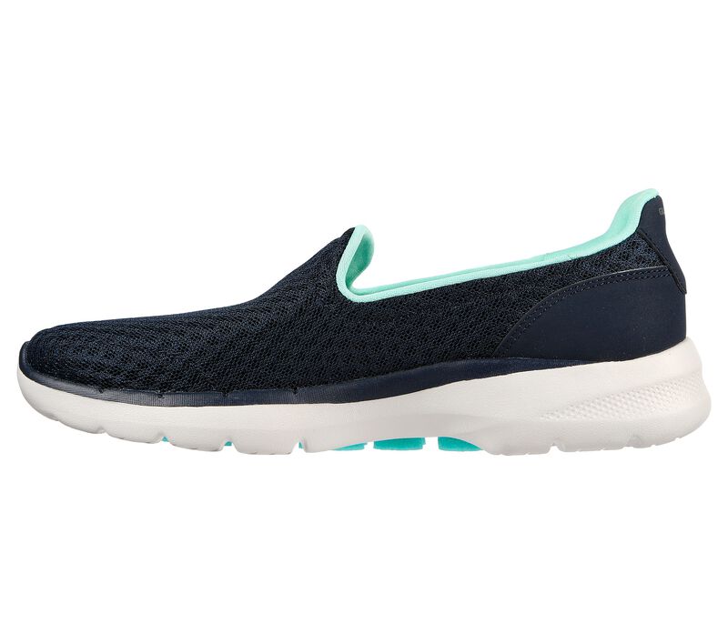 Dámské Sportovní Tenisky Skechers GOwalk 6 - Big Splash Tmavě Blankyt Tyrkysové | CZ.124508NVTQ