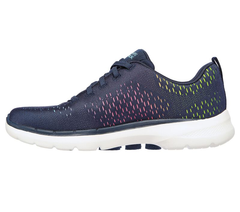 Dámské Sportovní Tenisky Skechers GOwalk 6 - Vibrant Energy Tmavě Blankyt Viacfarebný | CZ.124520NVMT