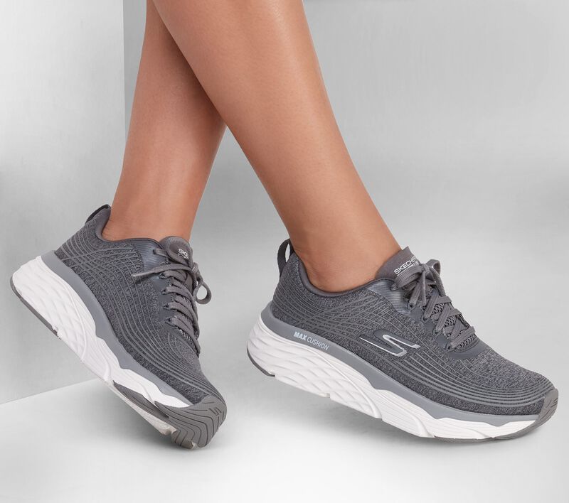 Dámské Sportovní Tenisky Skechers Max Cushioning Elite - Drive Intensity Šedé | CZ.128542GRY