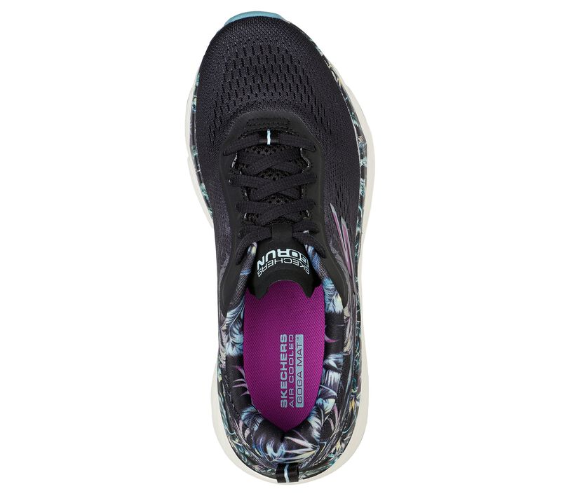 Dámské Sportovní Tenisky Skechers Max Cushioning Elite - Blooming Paradise Černé Viacfarebný | CZ.128561BKMT