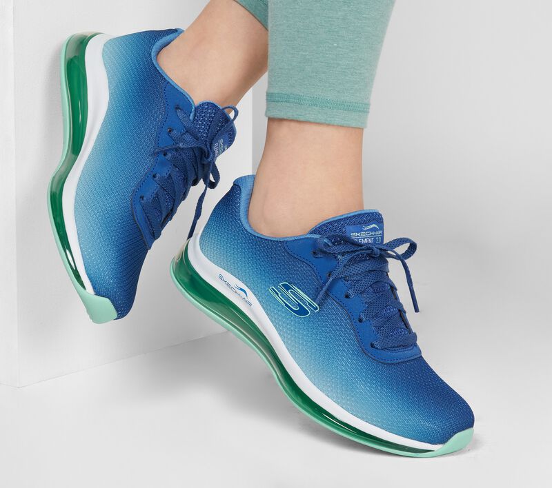 Dámské Sportovní Tenisky Skechers Skech-Air Element 2.0 Tmavě Blankyt Světle Tyrkysové | CZ.149062NVAQ