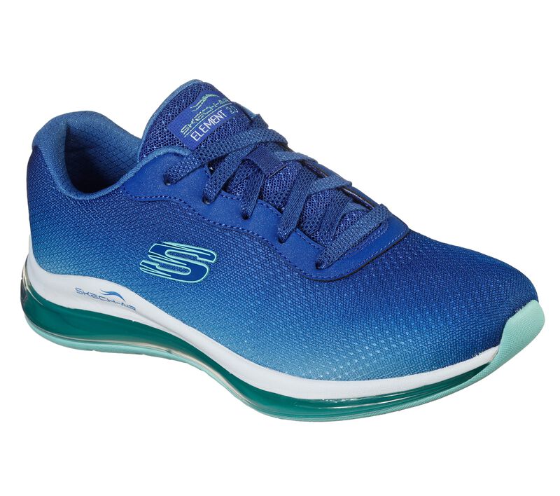 Dámské Sportovní Tenisky Skechers Skech-Air Element 2.0 Tmavě Blankyt Světle Tyrkysové | CZ.149062NVAQ