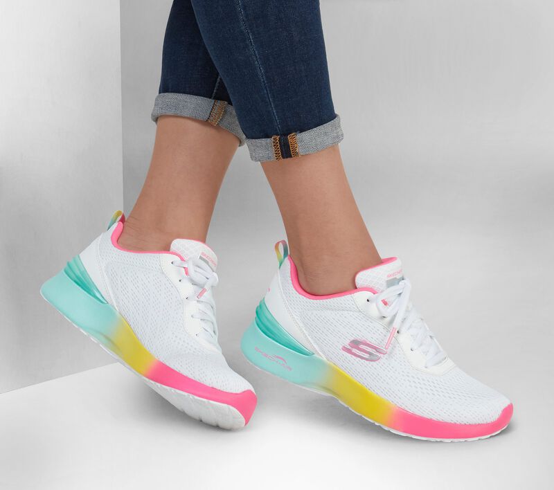 Dámské Sportovní Tenisky Skechers Skech-Air Dynamight - Vivid Mode Bílé Viacfarebný | CZ.149668WMLT