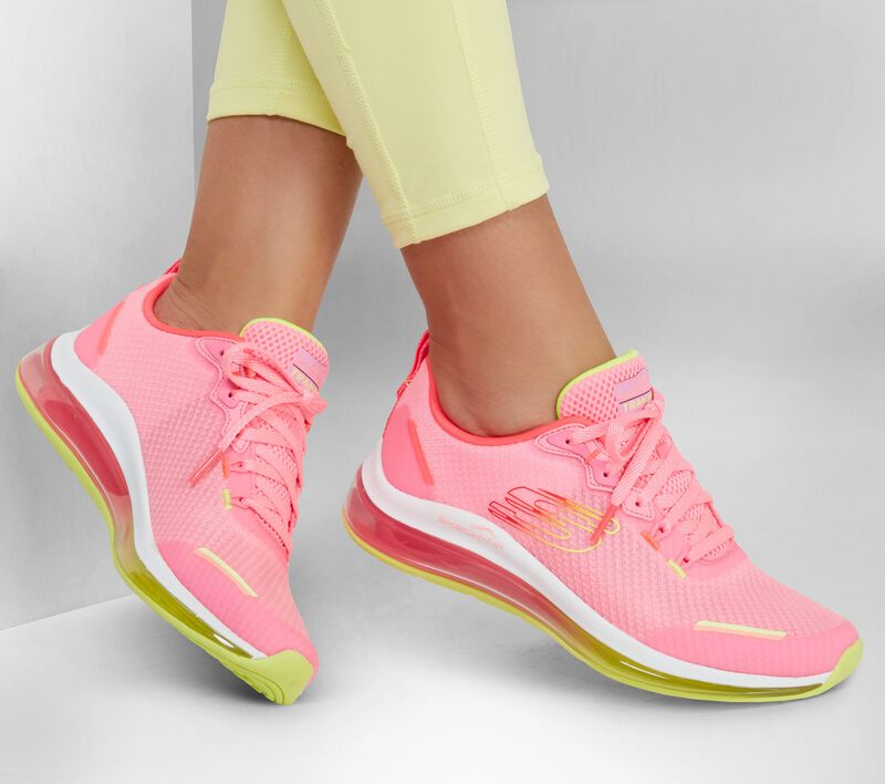 Dámské Sportovní Tenisky Skechers Skech-Air Element 2.0 Růžové Světle Zelene | CZ.149671NPNL