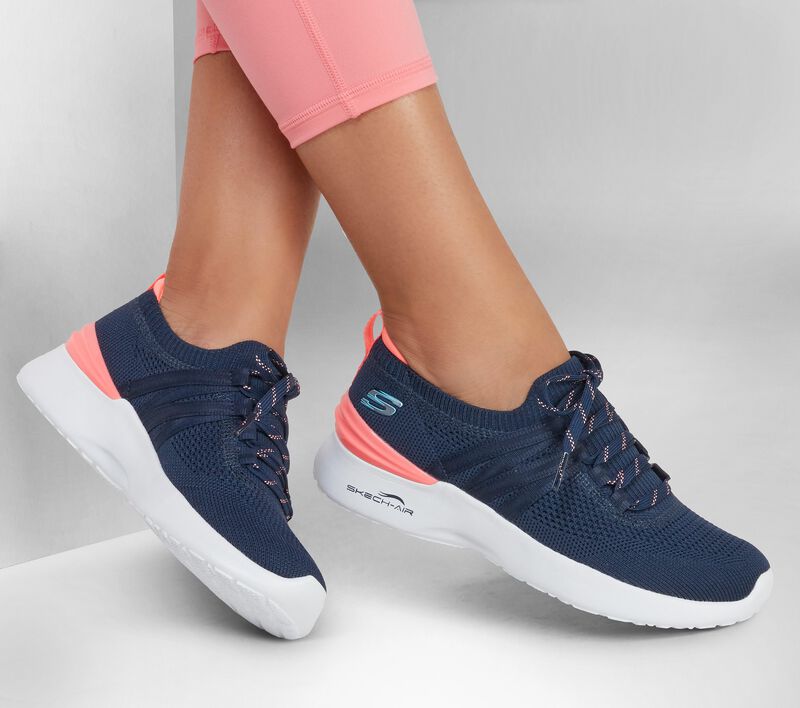 Dámské Sportovní Tenisky Skechers Skech-Air Dynamight - Bright Cheer Tmavě Blankyt Koralove | CZ.149750NVCL