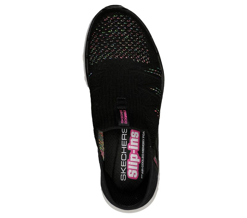 Dámské Sportovní Tenisky Skechers Slip-ins: GO WALK 6 - Valentina Černé Viacfarebný | CZ.124566BKMT