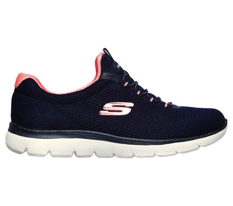 Dámské Sportovní Tenisky Skechers Summits - Cool Classic Tmavě Blankyt Růžové | CZ.149206NVPK