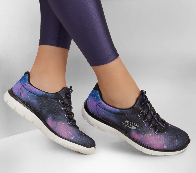 Dámské Sportovní Tenisky Skechers Summits - Galaxy Dream Černé Viacfarebný | CZ.149532BKMT