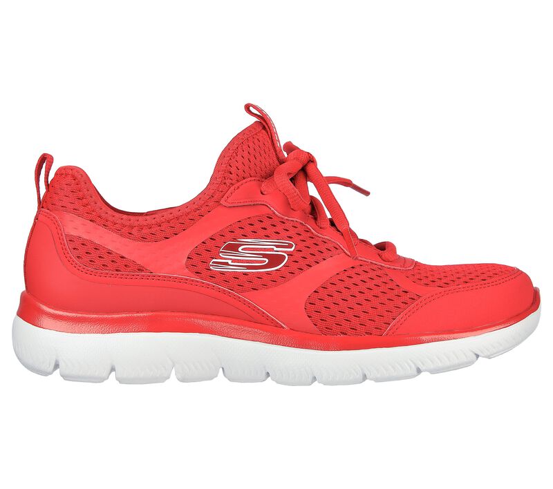 Dámské Sportovní Tenisky Skechers Summits - Free Classics Červené | CZ.149535RED