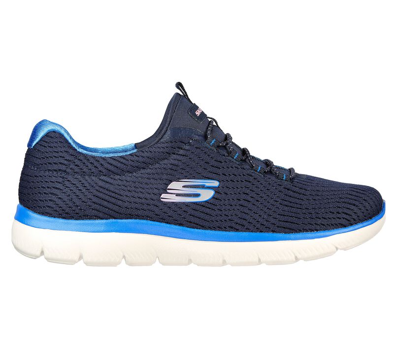 Dámské Sportovní Tenisky Skechers Summits - Next Wave Tmavě Blankyt Blankyt | CZ.149538NVBL