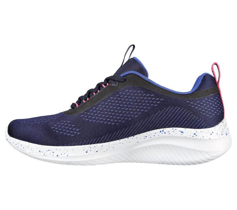 Dámské Sportovní Tenisky Skechers Ultra Flex 3.0 - New Horizons Tmavě Blankyt Růžové | CZ.149851NVPK