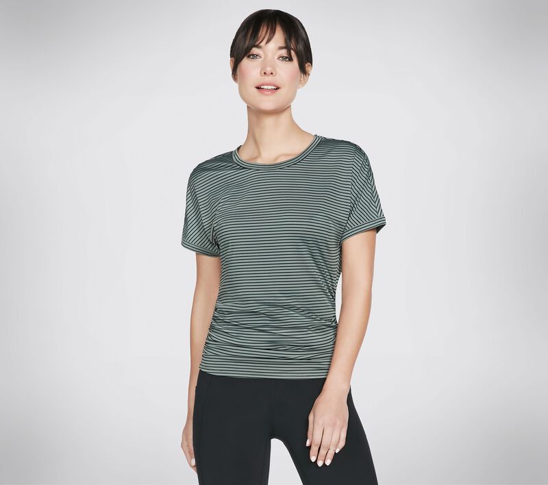 Dámské Topy Skechers Apparel Dart Tee Shirt Světle Zelene | CZ.W1TS152LTGR