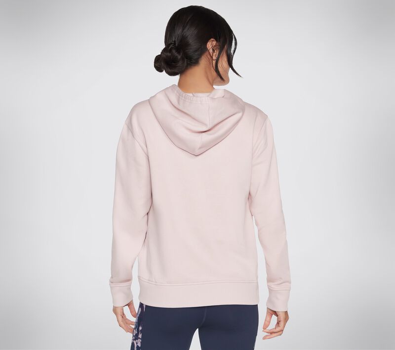 Dámské Topy Skechers Diamond Forever Floral Pullover Hoodie Světle Růžové | CZ.WHD73LPK