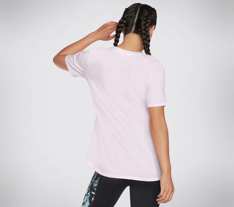 Dámské Topy Skechers Diamond Washha Scoop Neck Tunic Tee Fialové Levandule | CZ.W1TS330PRLV