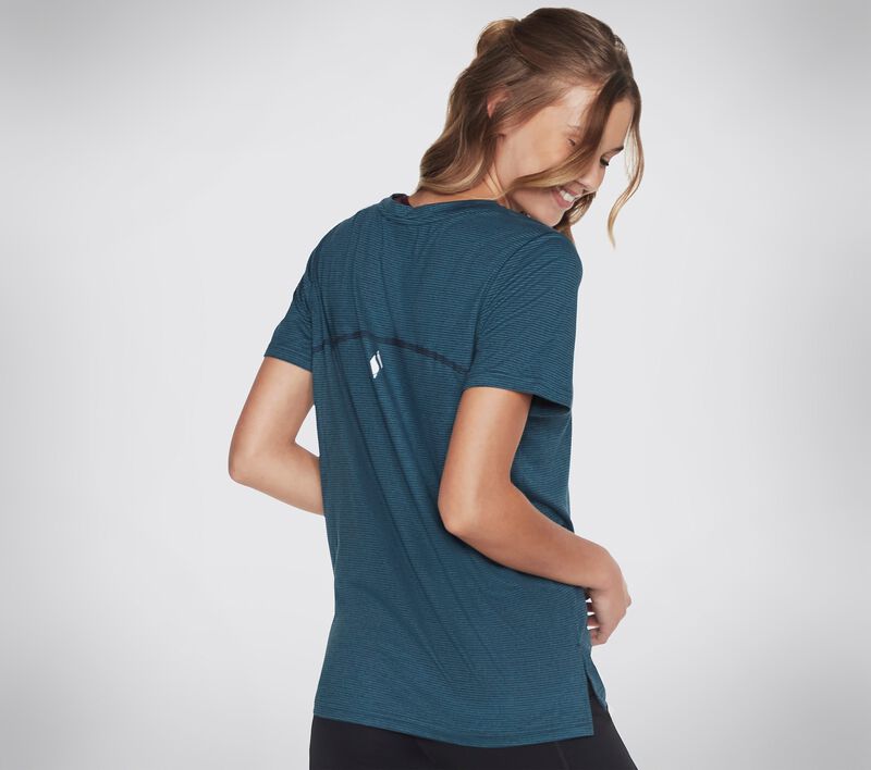 Dámské Topy Skechers GODRI STRIDE Tunic Tee Tyrkysové | CZ.WTS347TEAL