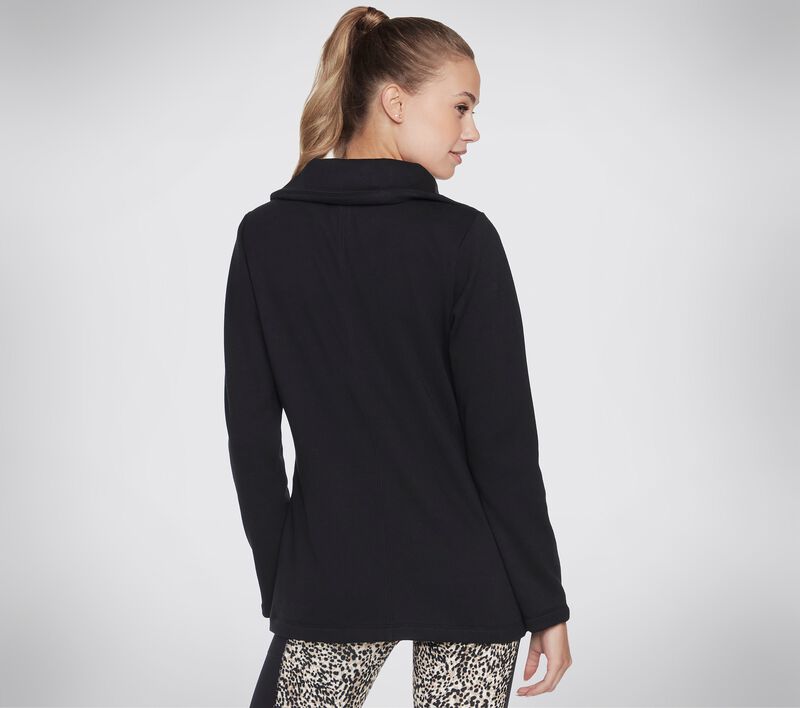 Dámské Topy Skechers Snuggle Jacket Černé | CZ.WJA283BLK