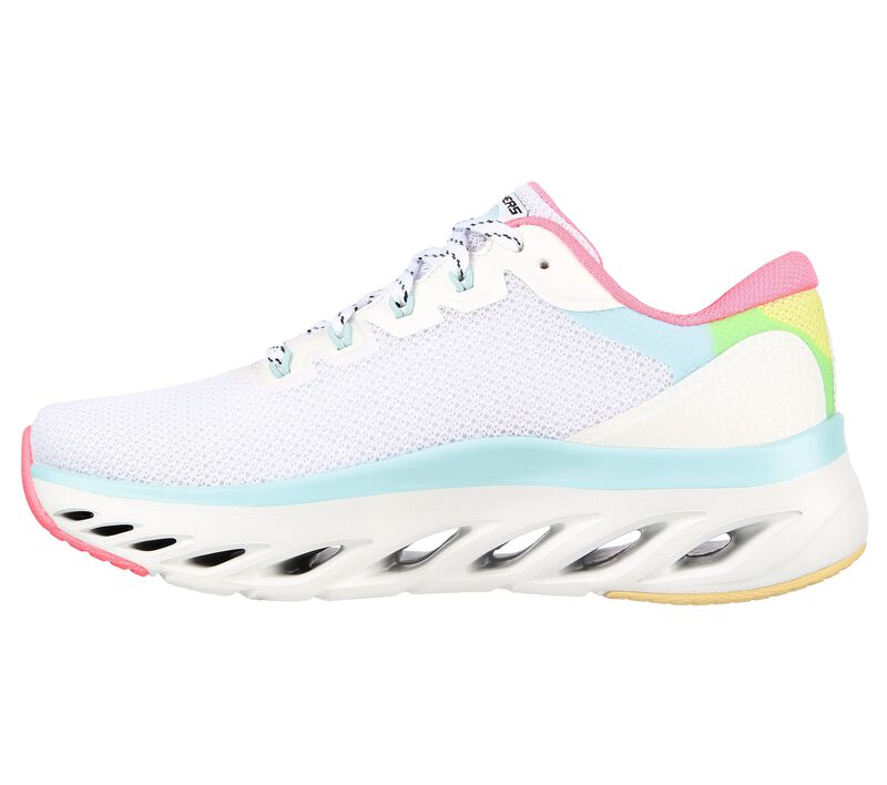 Dámské Šněrovací Boty Skechers Arch Fit Glide-Step - Highlighter Bílé Viacfarebný | CZ.149871WMLT