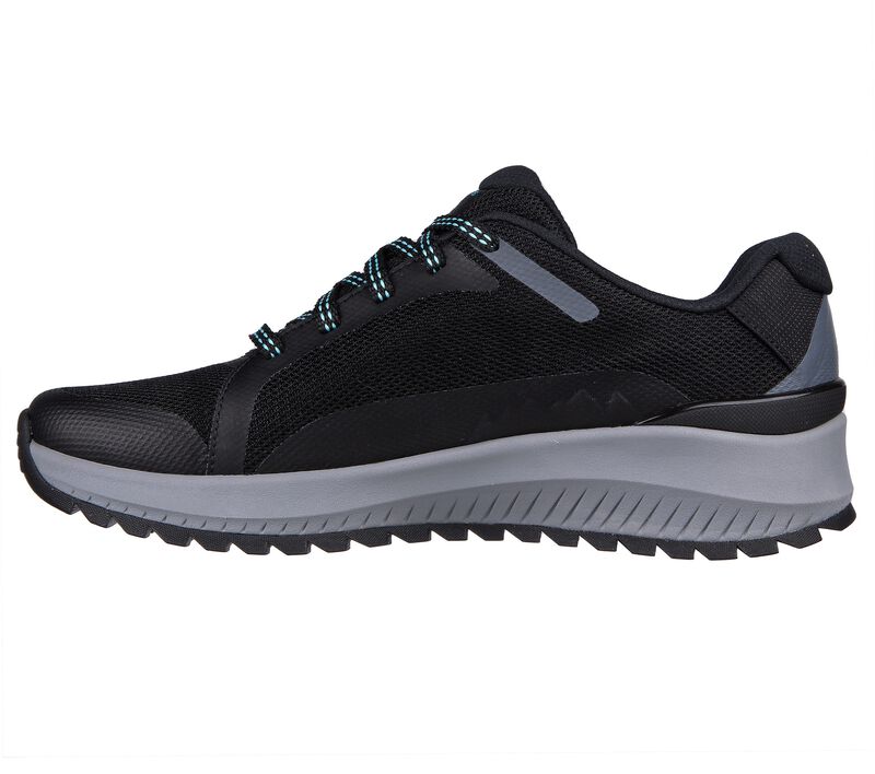 Dámské Šněrovací Boty Skechers Arch Fit Discover Černé Světle Tyrkysové | CZ.180081BKAQ