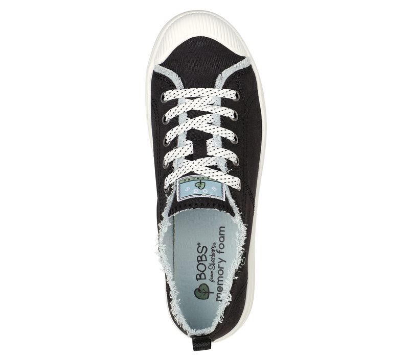 Dámské Šněrovací Boty Skechers BOBS B Cool - Cute Kickz Černé | CZ.113539BLK