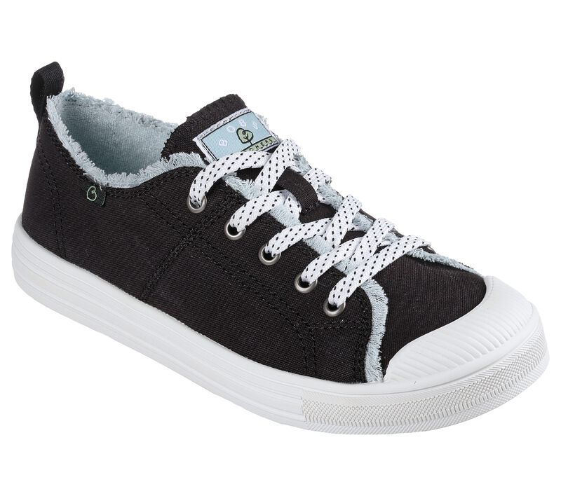 Dámské Šněrovací Boty Skechers BOBS B Cool - Cute Kickz Černé | CZ.113539BLK