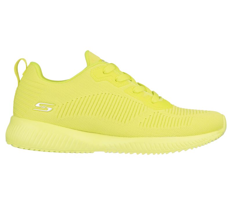 Dámské Šněrovací Boty Skechers BOBS Sportovní Squad - Color Crash Žluté | CZ.117070NYEL