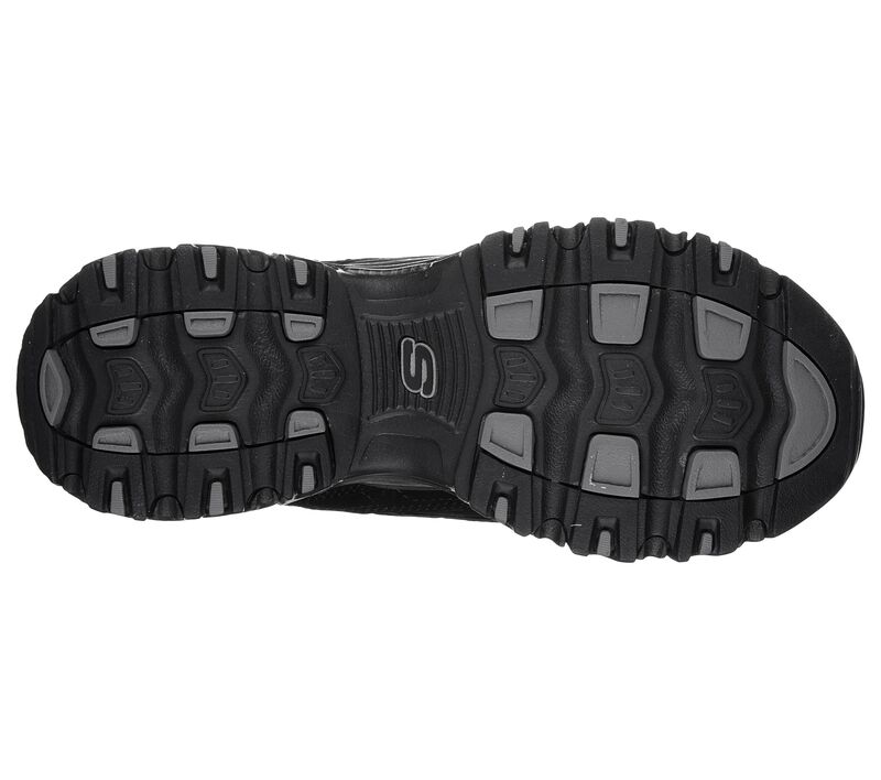 Dámské Šněrovací Boty Skechers D'Lites - Play On Černé | CZ.11949BBK