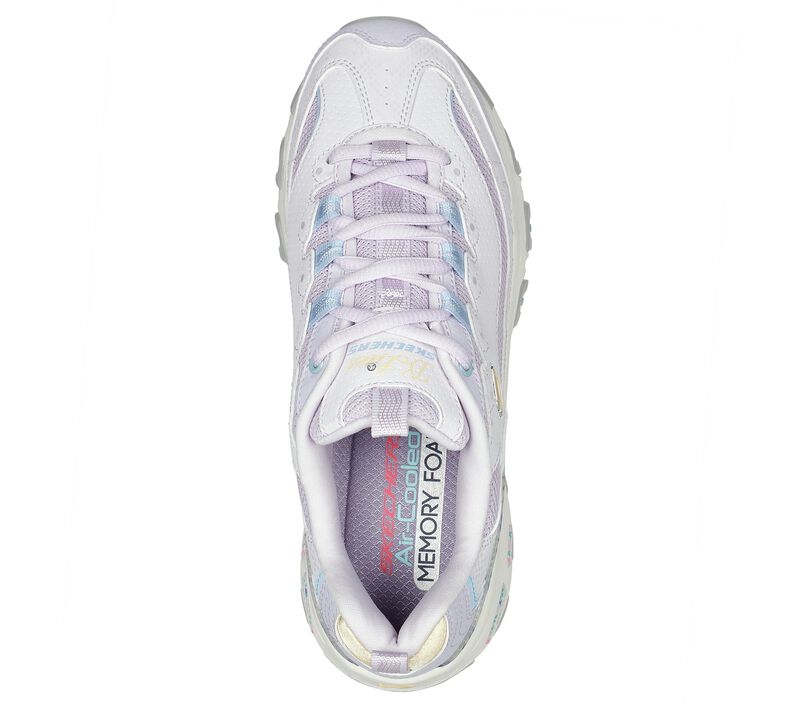 Dámské Šněrovací Boty Skechers D'Lites - Sweet Things Levandule Viacfarebný | CZ.149642LVMT