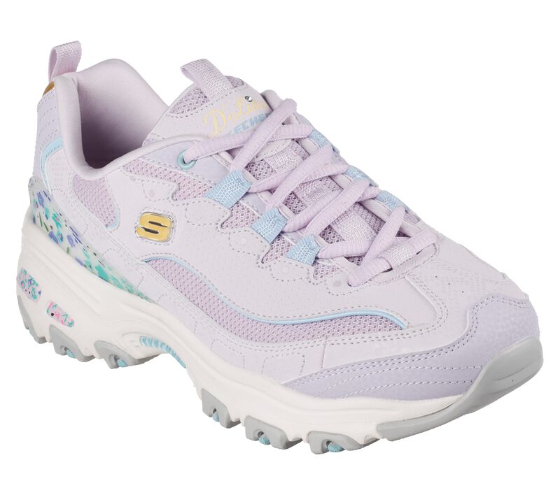 Dámské Šněrovací Boty Skechers D\'Lites - Sweet Things Levandule Viacfarebný | CZ.149642LVMT