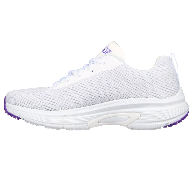 Dámské Šněrovací Boty Skechers GO RUN Arch Fit - Skyway Bílé Fialové | CZ.128953WPR