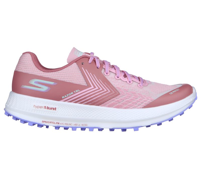 Dámské Šněrovací Boty Skechers GO RUN Razor Trailové Fialové | CZ.172002MVE