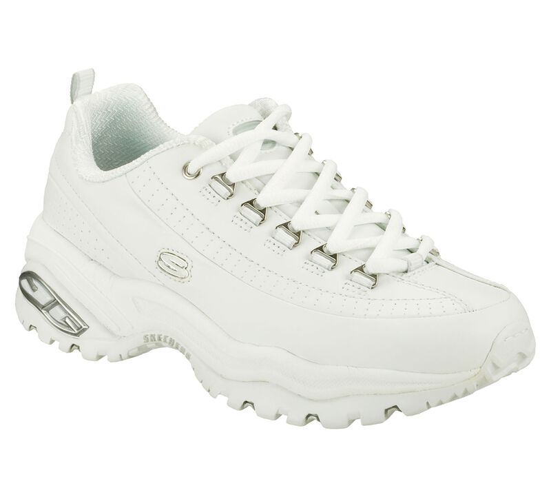 Dámské Šněrovací Boty Skechers Premiums Bílé | CZ.1728W