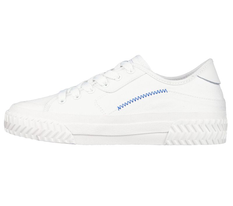 Dámské Šněrovací Boty Skechers Street Trax Hi Bílé | CZ.177035WHT