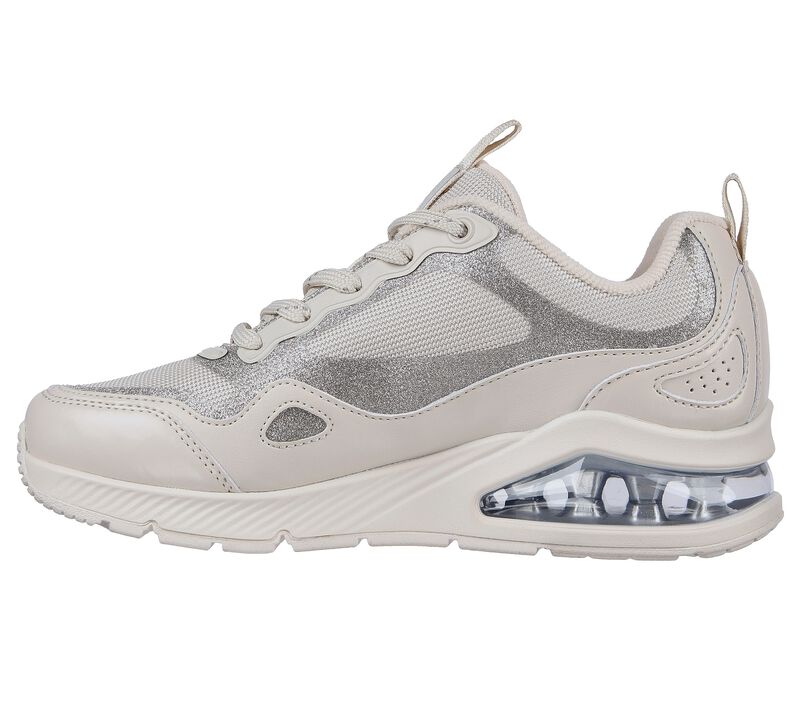 Dámské Šněrovací Boty Skechers Uno 2 - Breathe and Step Bílé | CZ.155547OFWT