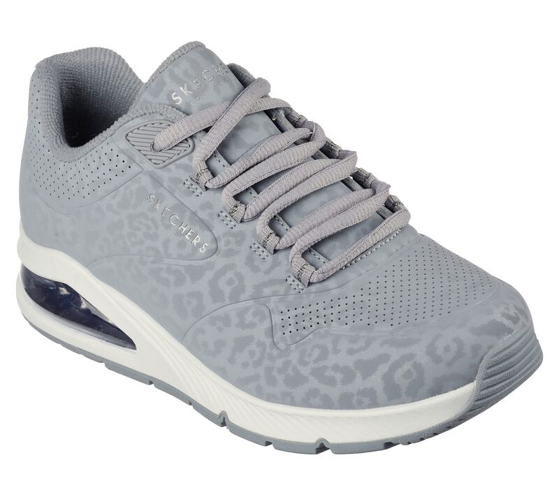 Dámské Šněrovací Boty Skechers Uno 2 Šedé | CZ.155642GRY