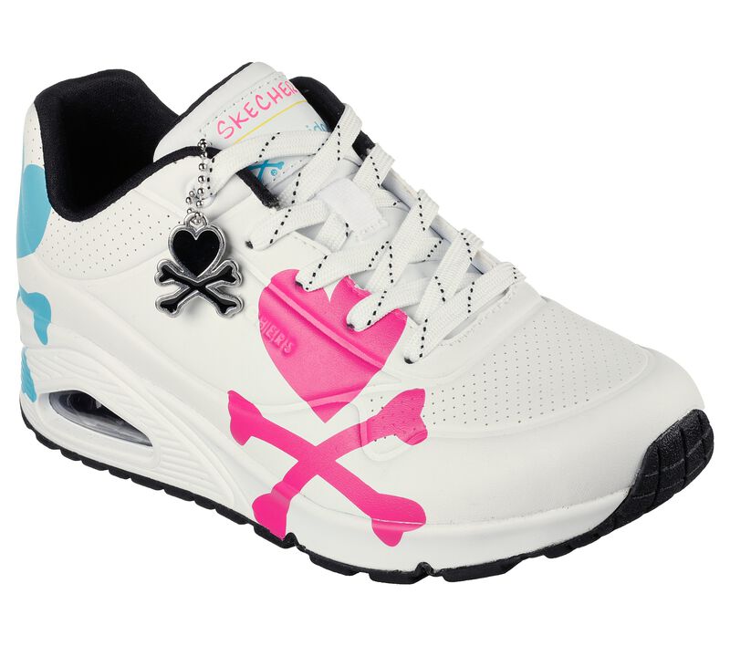 Dámské Šněrovací Boty Skechers x tokidoki: Uno Bílé Viacfarebný | CZ.155227WMLT