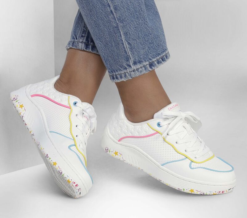 Dámské Šněrovací Boty Skechers x tokidoki: Upbeats Bílé Viacfarebný | CZ.155228WMLT