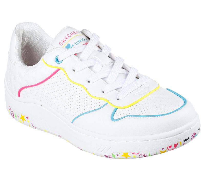 Dámské Šněrovací Boty Skechers x tokidoki: Upbeats Bílé Viacfarebný | CZ.155228WMLT