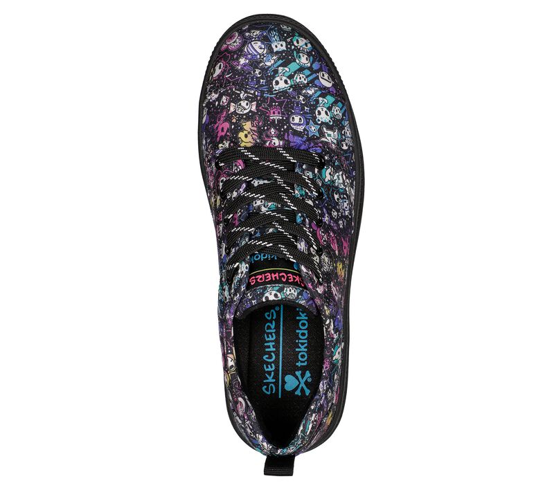 Dámské Šněrovací Boty Skechers x tokidoki: Roadies - Tokiroadie Černé Viacfarebný | CZ.155231BKMT