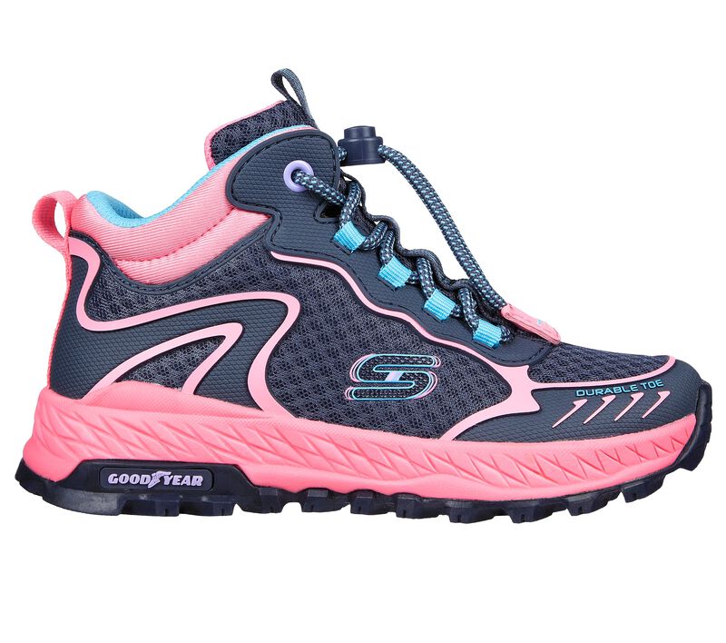 Dívčí Boty Skechers Fuse Tread - Extreme Wanderers Šedé Růžové | CZ.303401LCCPK