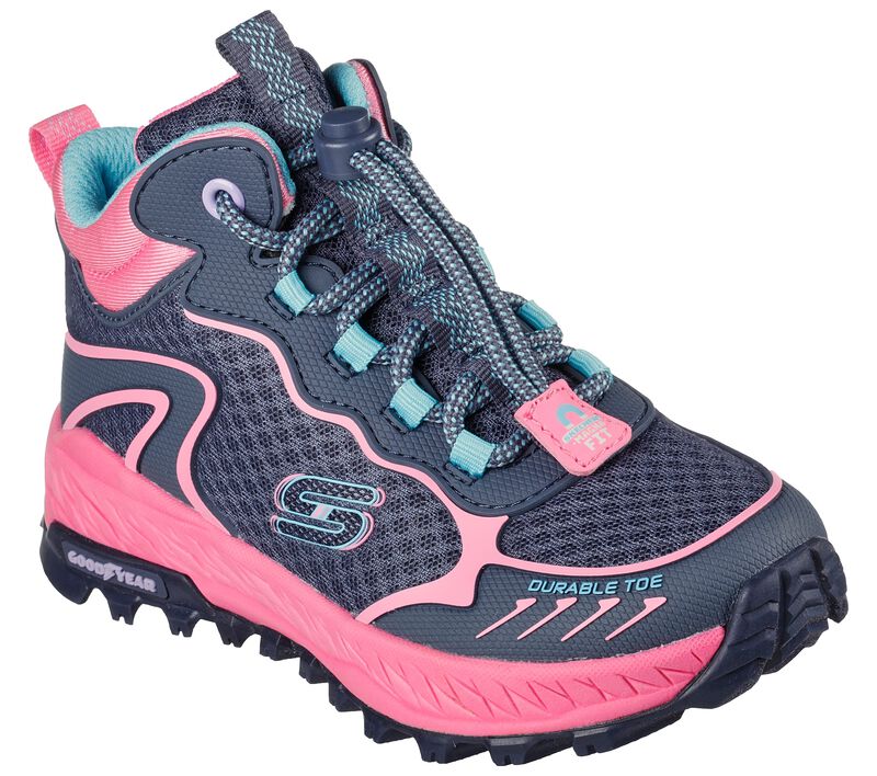 Dívčí Boty Skechers Fuse Tread - Extreme Wanderers Šedé Růžové | CZ.303401LCCPK